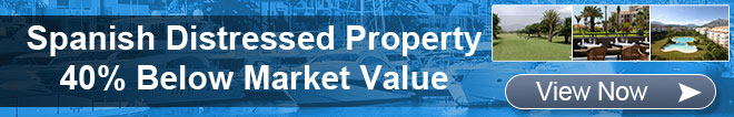 Spanish Distressed Property 40% Below Market Value