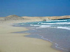 A beach in Boa Vista