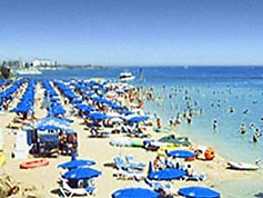 Beach in Larnaca