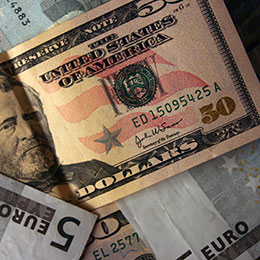 Euro and the USA Dollar