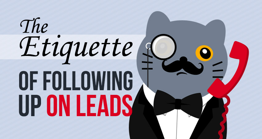 Lead following etiquette Lead following etiquette
