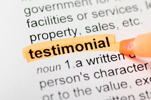 Can testimonials increase sales