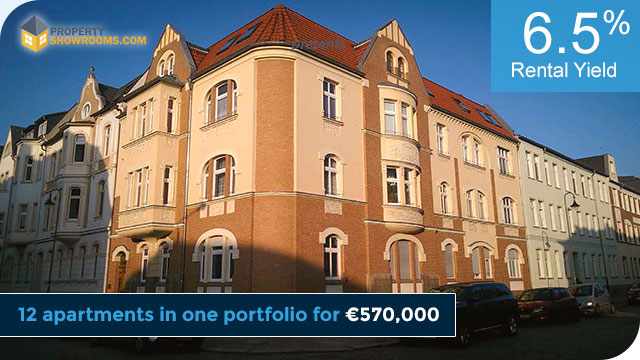 12 apartments in one portfolio for 570,000 euro

