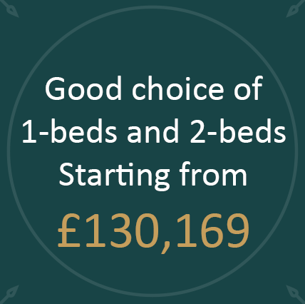 Good choice of1-beds and 2-bedsStarting from 130,169GBP